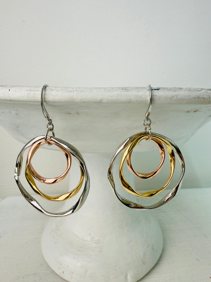 Gold & Silver Errings