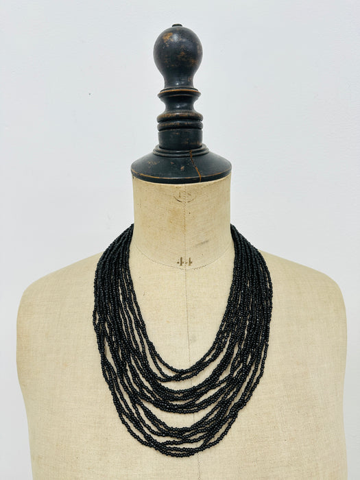 Odessa Necklace - Black ~ ALL JEWELLERY 3 FOR 2