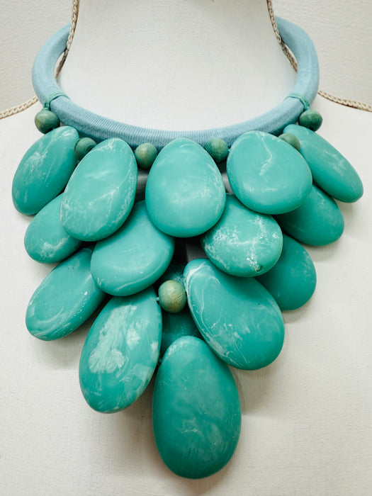 Adeia Necklace - Turquoise ~ ALL JEWELLERY 3 FOR 2