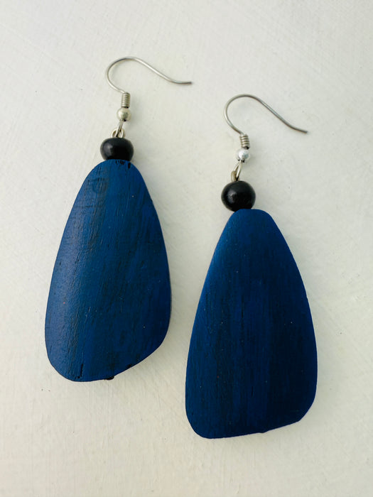 Adra Earrings - Dark Blue ~ ALL JEWELLERY 3 FOR 2