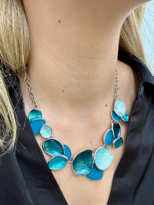 Dolley Necklace - Turquoise ~ ALL JEWELLERY 3 FOR 2