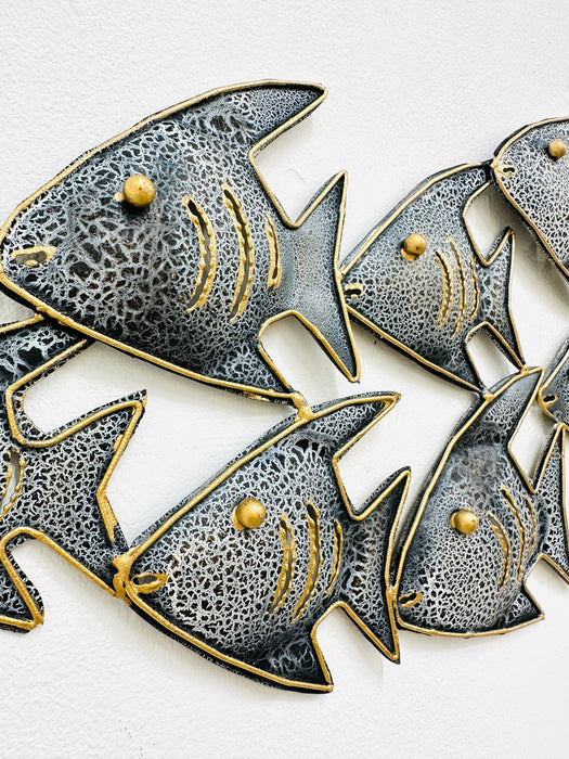 Crackle Angel Fish Shoal