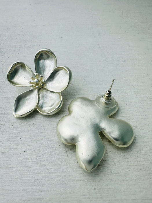 Ayana Earrings - Silver ~ ALL JEWELLERY 3 FOR 2