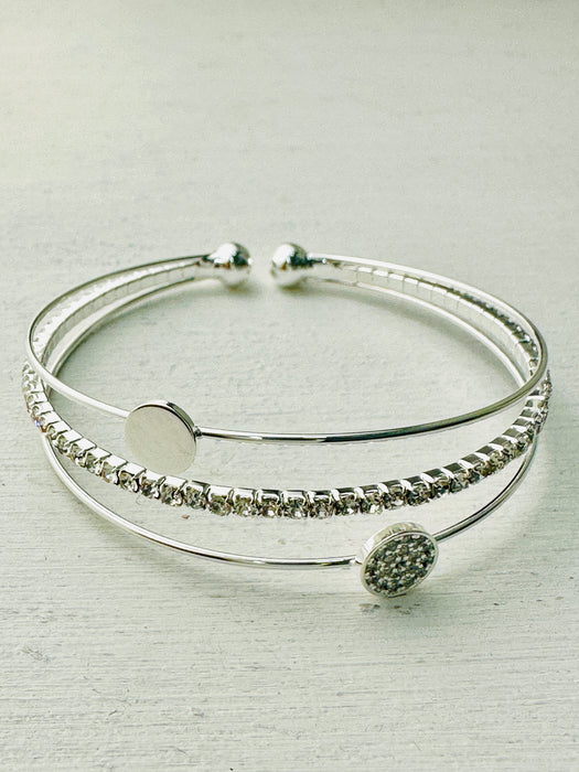 Annette Bracelet- Silver ~ ALL JEWELLERY 3 FOR 2