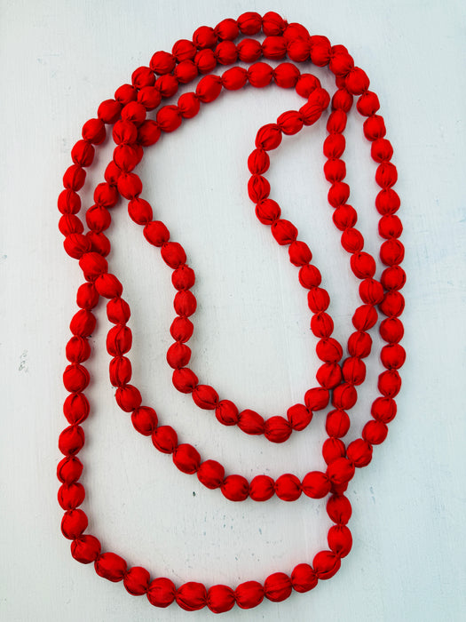 Damia Necklace - Red ~ ALL JEWELLERY 3 FOR 2
