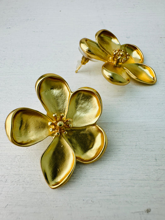 Ayana Earrings - Gold ~ ALL JEWELLERY 3 FOR 2