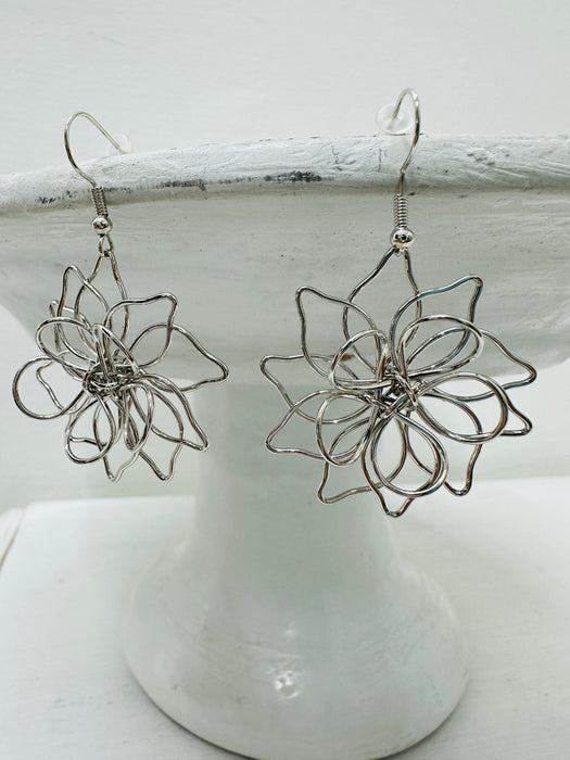 Anfisa Earrings - Silver ~ ALL JEWELLERY 3 FOR 2