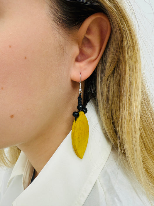 Aega Earrings- Yellow ~ ALL JEWELLERY 3 FOR 2