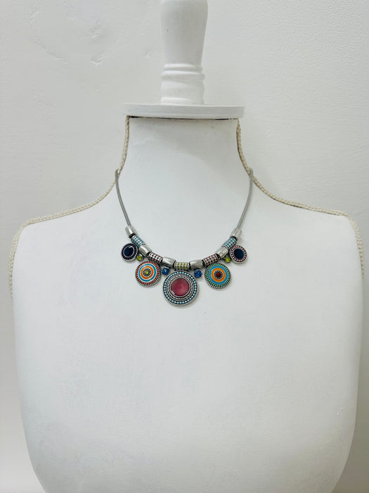 Reine Necklace- Multi ~ ALL JEWELLERY 3 FOR 2