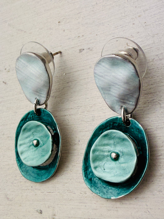 Coralia Earrings - Turquoise ~ ALL JEWELLERY 3 FOR 2