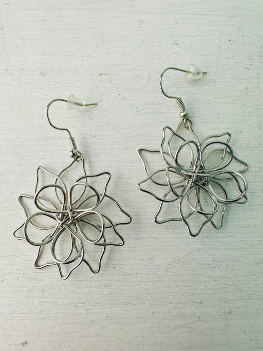 Anfisa Earrings - Silver ~ ALL JEWELLERY 3 FOR 2