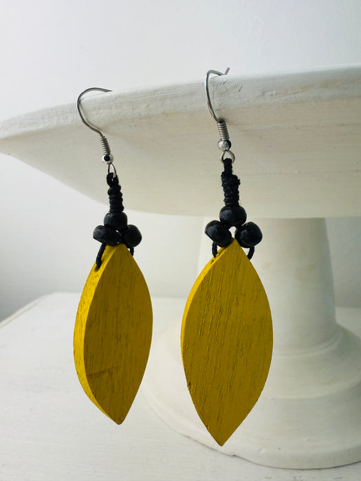 Aega Earrings- Yellow ~ ALL JEWELLERY 3 FOR 2