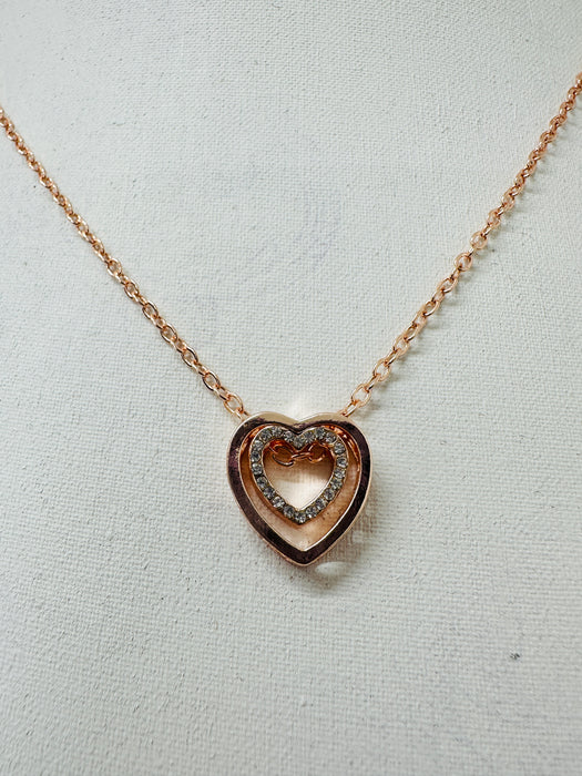 Hestia Necklace - Rose Gold ~ ALL JEWELLERY 3 FOR 2