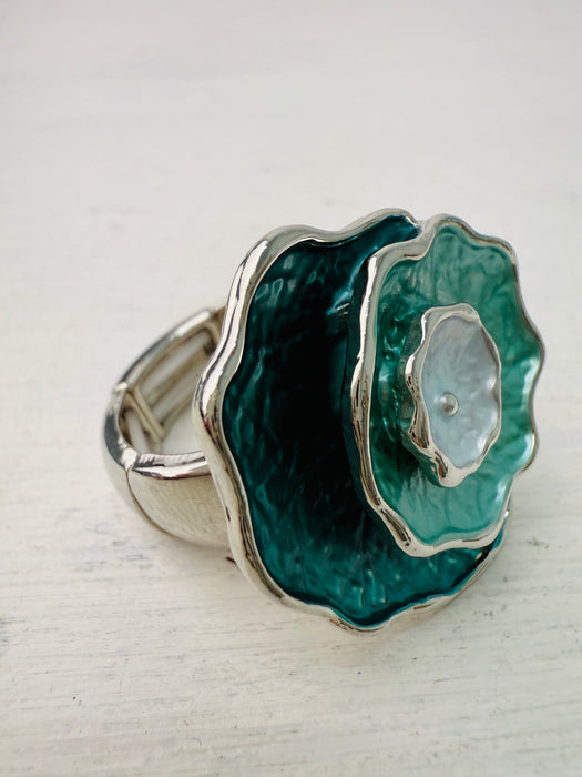 Hana Ring - Turquoise ~ ALL JEWELLERY 3 FOR 2