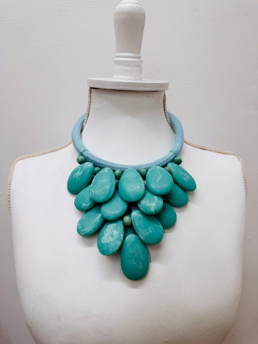 Adeia Necklace - Turquoise ~ ALL JEWELLERY 3 FOR 2