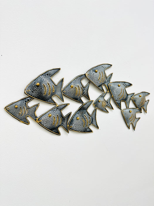 Crackle Angel Fish Shoal