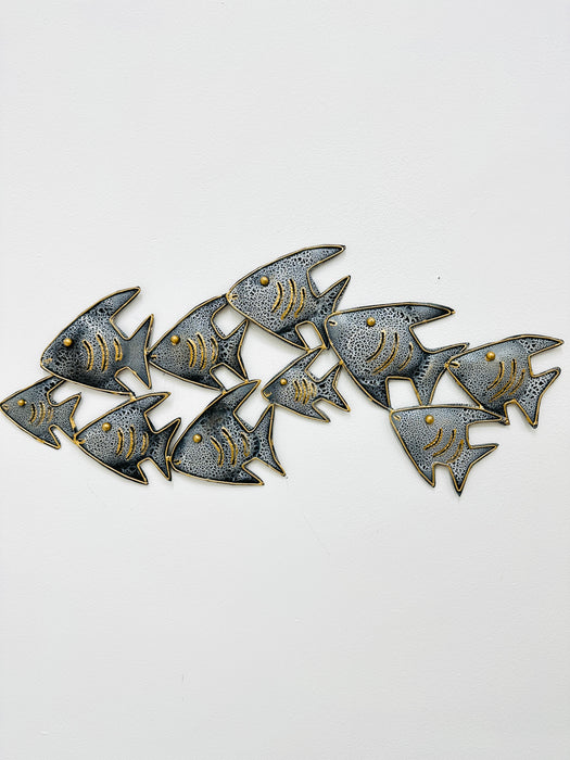 Crackle Angel Fish Shoal