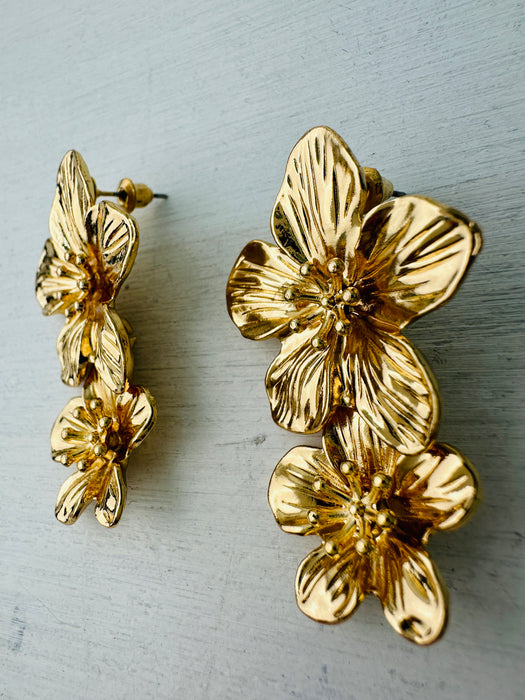 Agnes Earrings - Gold ~ ALL JEWELLERY 3 FOR 2