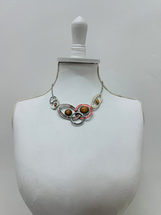 Poena Necklace - Copper ~ ALL JEWELLERY 3 FOR 2