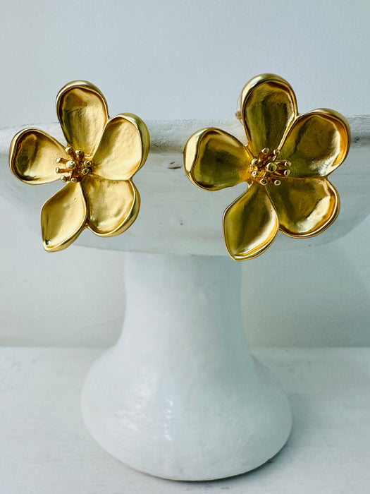 Ayana Earrings - Gold ~ ALL JEWELLERY 3 FOR 2