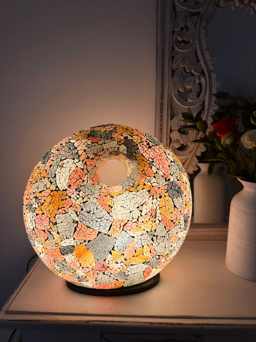 Mosaic Donut Lamp Medium - Mix Colours