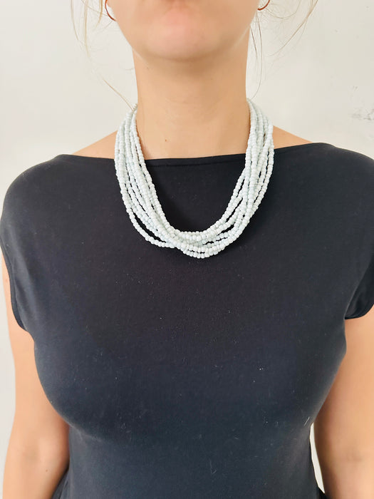 Alyssa Necklace - White ~ ALL JEWELLERY 3 FOR 2