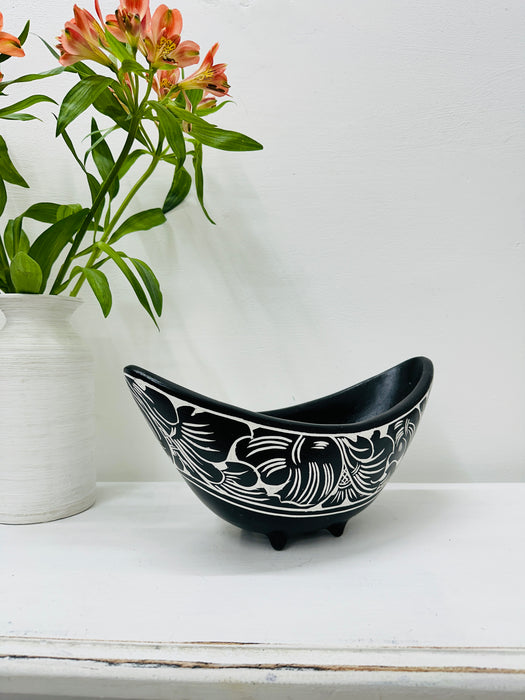 Hand Carved Bowl - Large