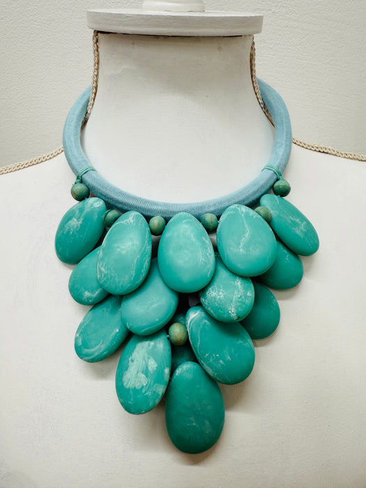 Adeia Necklace - Turquoise ~ ALL JEWELLERY 3 FOR 2