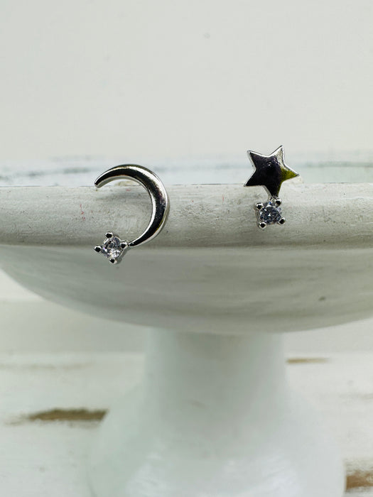 Moon & Star Earrings ~ ALL JEWELLERY 3 FOR 2