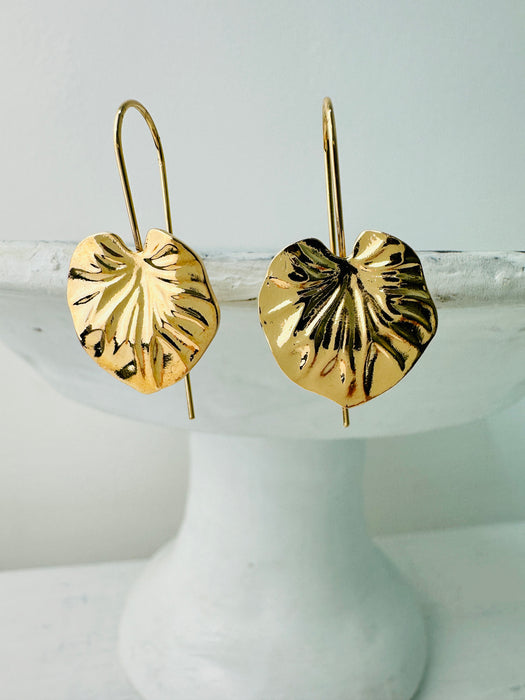 Nalin Earrings - Gold ~ ALL JEWELLERY 3 FOR 2