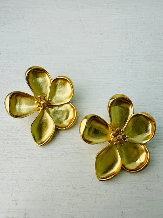 Ayana Earrings - Gold ~ ALL JEWELLERY 3 FOR 2