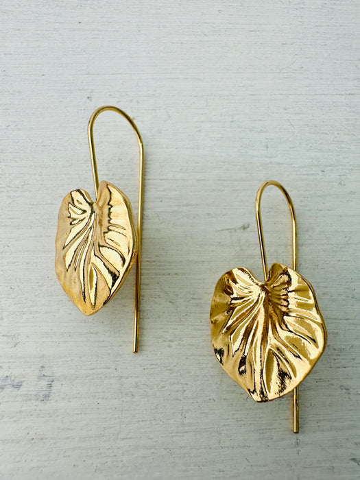 Nalin Earrings - Gold ~ ALL JEWELLERY 3 FOR 2