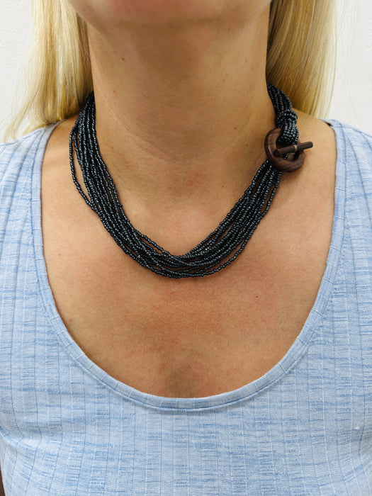 Florence Necklace - Gunmetal ~ ALL JEWELLERY 3 FOR 2