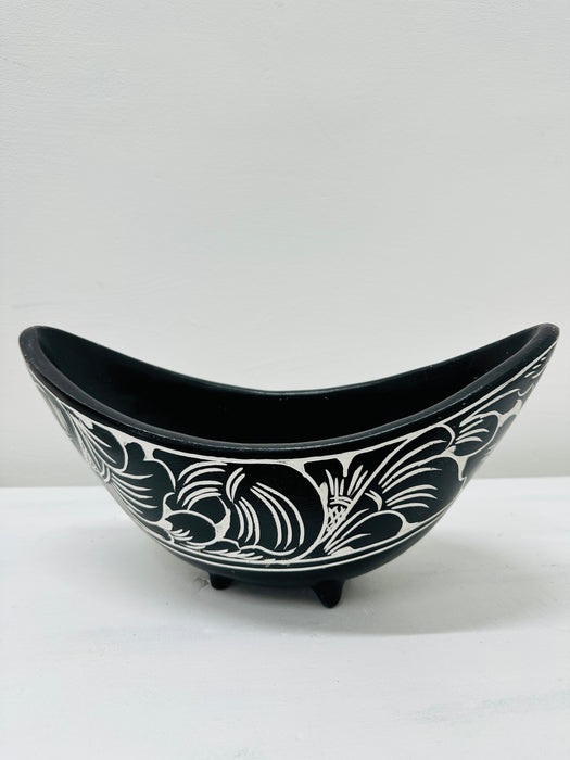 Hand Carved Bowl - Large