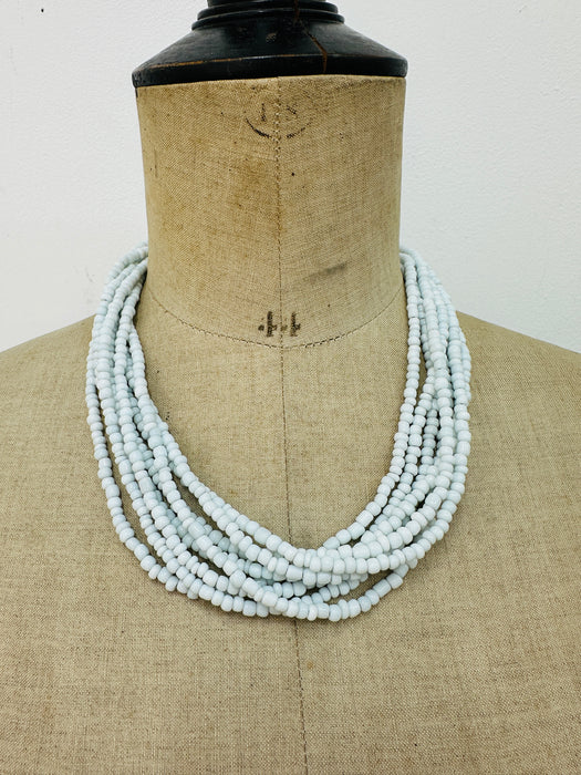 Alyssa Necklace - White ~ ALL JEWELLERY 3 FOR 2